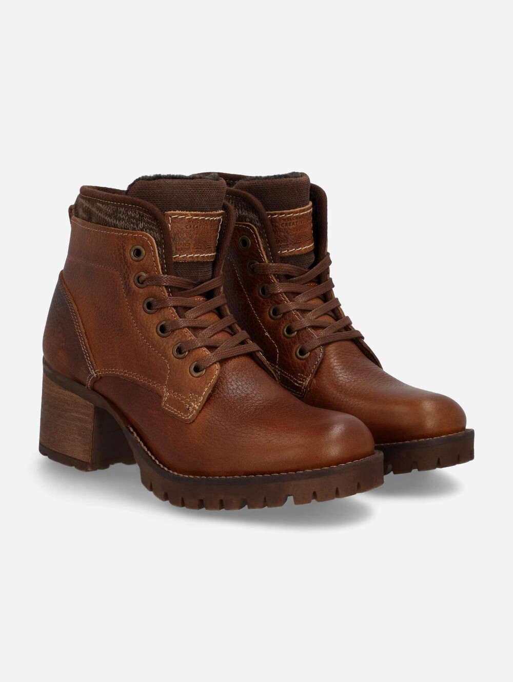 Bullboxer Geri Lace-Up Bootie US 11 EU 44 Made in Portugal